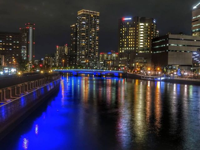 中之島の夜景_中之島(大阪市北区)