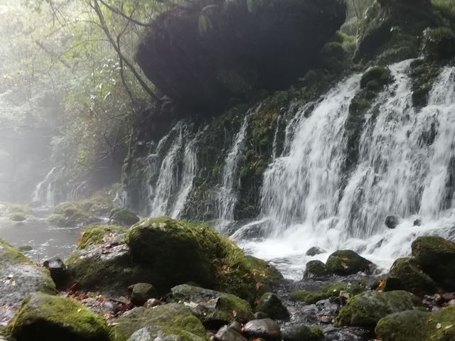 元滝伏流水の滝です_元滝伏流水