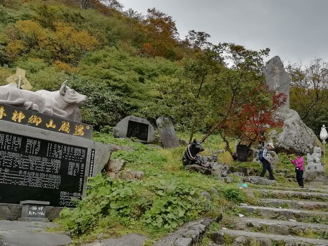 本宮入口、ここから先は撮影禁止です_湯殿山神社