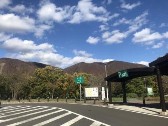 きれいな景色_錦秋湖サービスエリアハイウェイショップ