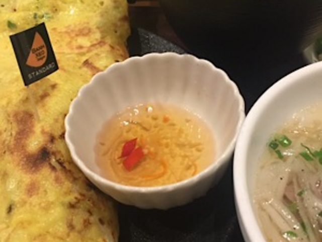 バインセオセットです。_ベトナム料理 バインセオサイゴン 新宿店