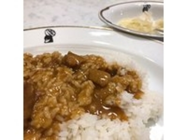 インド人の絵柄がついた皿は変わらない_インデアンカレー中之島フェスティバルプラザ店