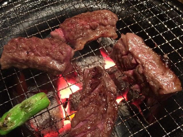 もちろん炭火です_食いしんぼ ままや