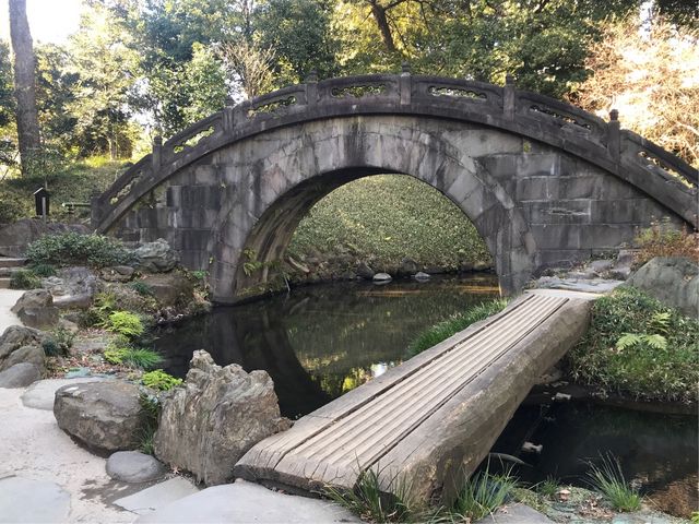 【円月橋(小石川後楽園)】_円月橋(小石川後楽園)