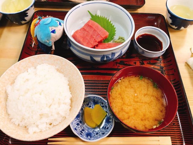 刺し身定食_満津田食堂