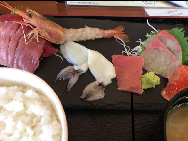 刺身定食_宮本商店