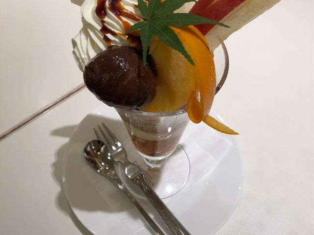 秋のパフェ_千疋屋フルーツパーラー 西武池袋店
