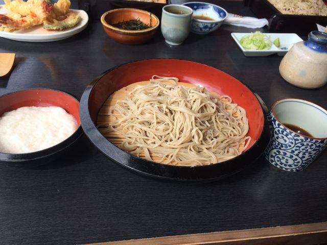 とろろ蕎麦_そば処 登美