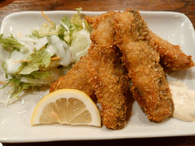 鰯のフライ_ふなっ子いわし料理