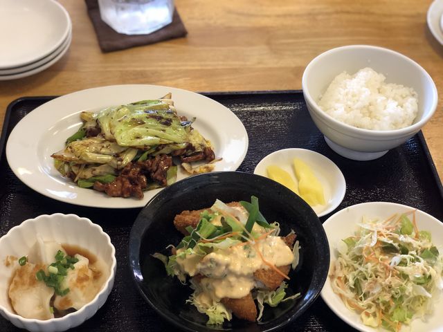 日替わり二品_china kitchen 茉莉花