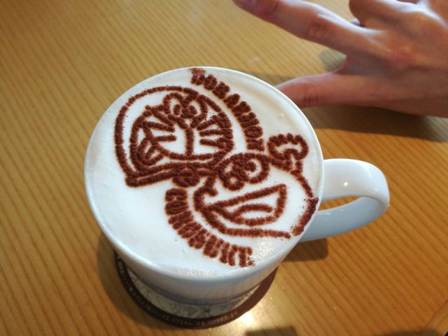 カフェラテ_藤子・F・不二雄ミュージアム内 ミュージアムカフェ
