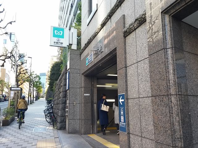 半蔵門駅1_東京メトロ半蔵門線 半蔵門駅
