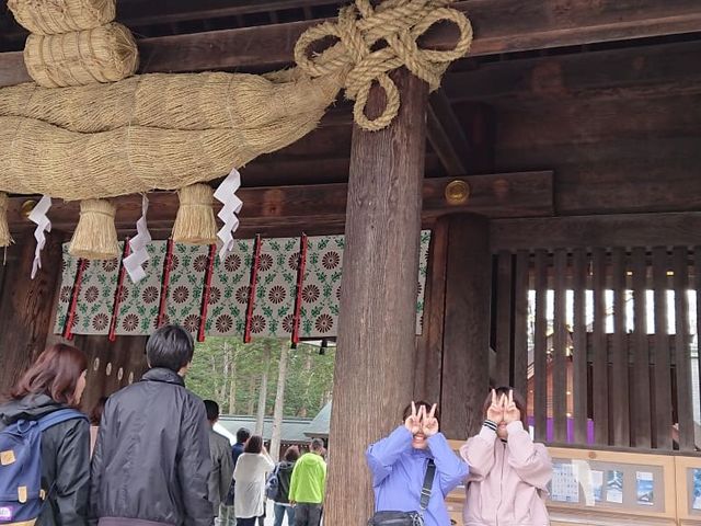 北海道神宮参拝。開運ツアーです。_北海道マウンテンバイクレンタルサービス
