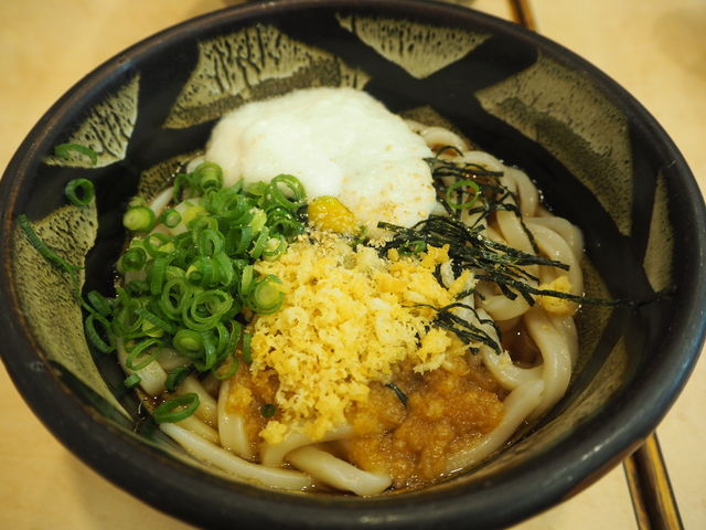 温かいぶっかけ_ぶっかけ亭本舗 ふるいち 仲店