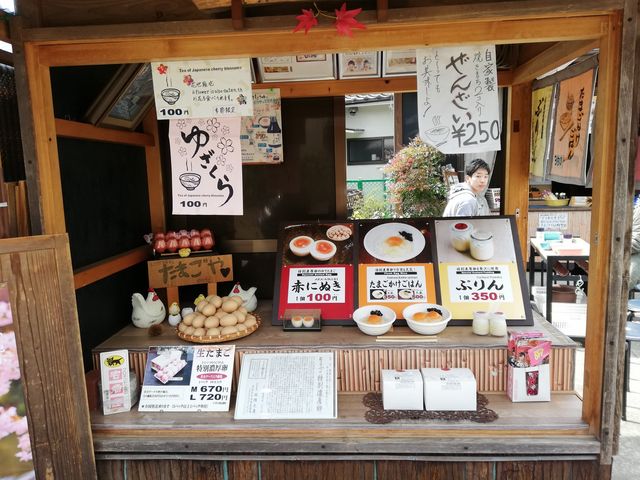 お店の入り口です_京都嵯峨たまごや