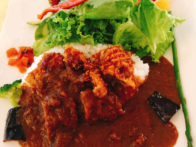 昔懐かしいクジラカツカレー1290円_れストランゆず庵