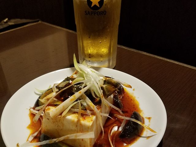 ピータン豆腐300円_マルヤス酒場 西葛西店