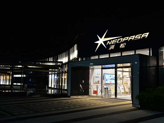 外観もオシャレです_NEOPASA浜松(下り)