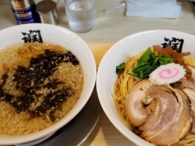 つけ麺700円+大盛り100円_ラーメン処 潤 蔵王橋店