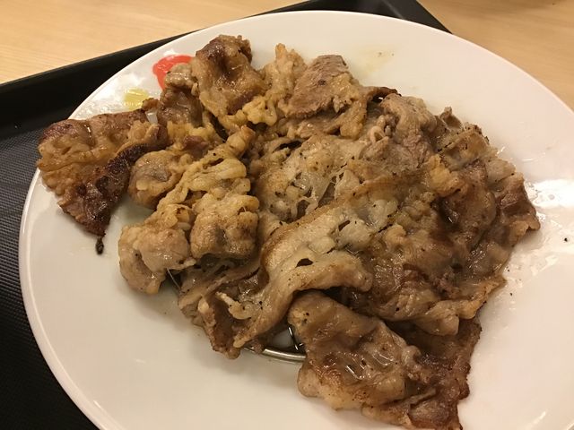 定食 一例_松屋 前橋元総社町店