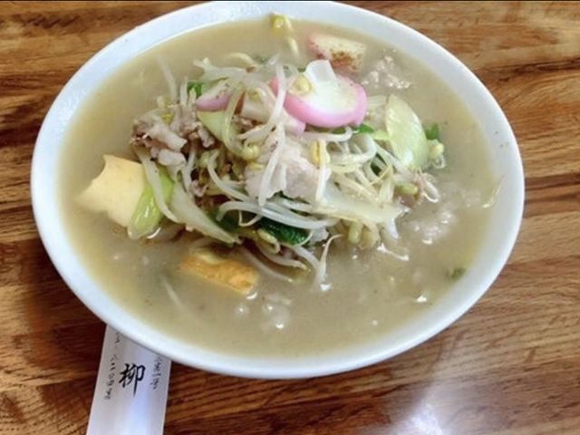 豚肉ちゃんぽん_若柳食堂