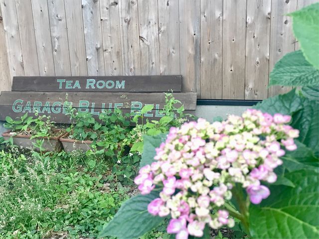 【Garage・Blue・Bell】お店の看板_Garage・Blue・Bell