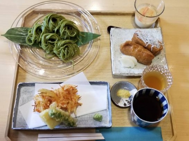 茶そばのセット_日本料理 テッセン