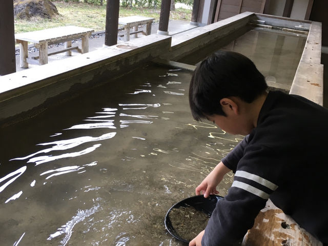 子供の負けじと大人も頑張ります(笑)_わくや万葉の里 天平ろまん館