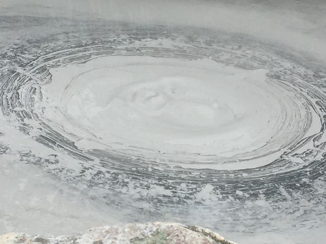 坊主頭^撮れなかった。シャツターチャンス難しいです_鬼石坊主地獄