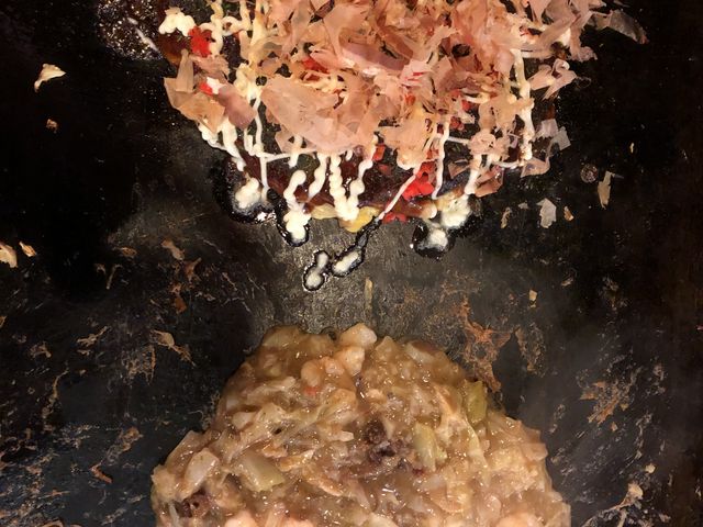 豚玉ともんじゃ_風月 イオン札幌苗穂店 お好み焼 焼そば