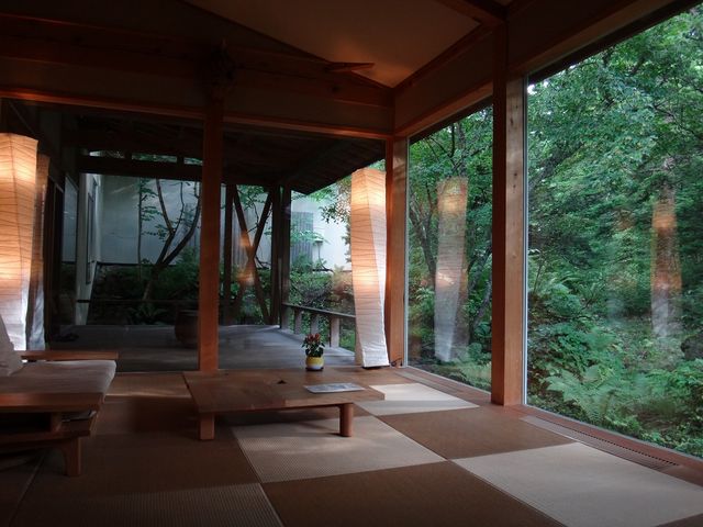 ロビー。_平湯温泉