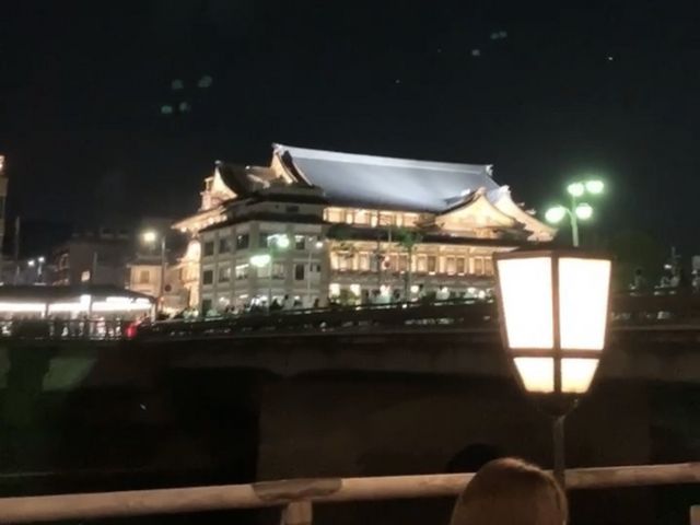 川床からの眺めが京都を感じられました。_先斗町 いづもや