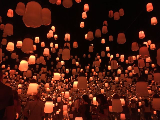 鏡と照明_MORI Building DIGITAL ART MUSEUM:EPSON teamLab Borderless