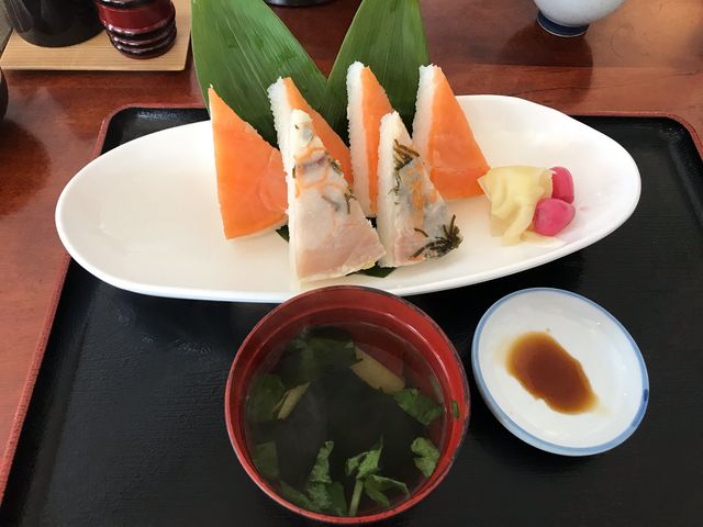 一番安いメニュー。_源 ますのすしミュージアム