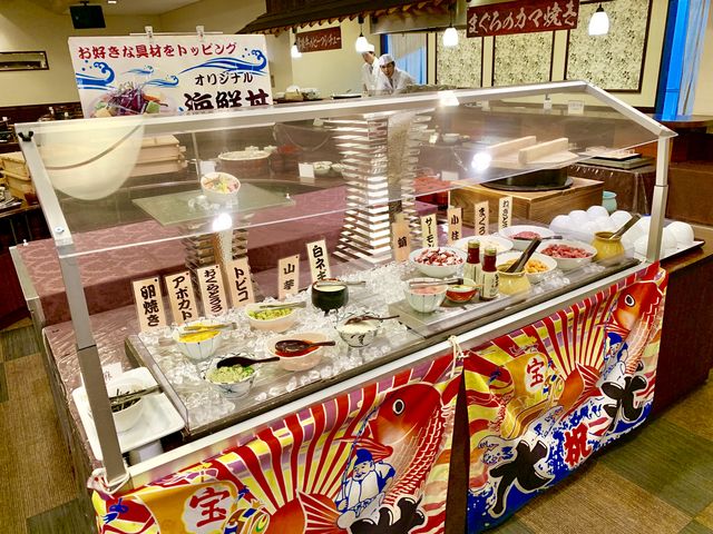 海鮮丼コーナー_大洗ホテル