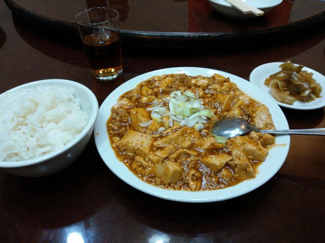 ランチです_中国飯店