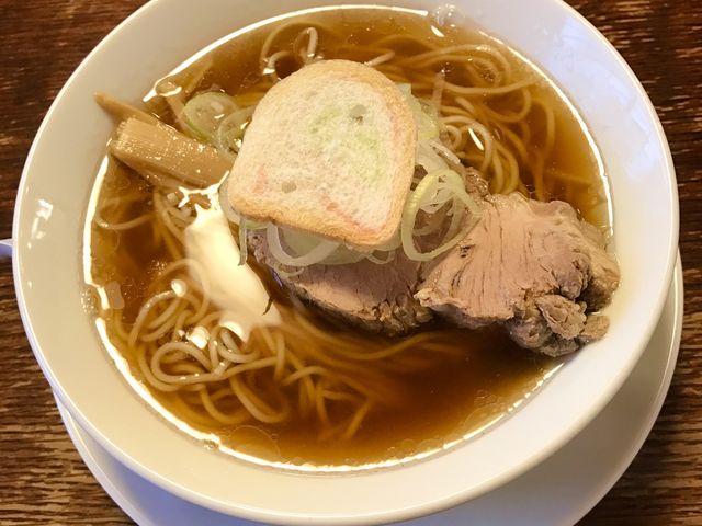 煮干中華そば/あっさり(750円)♪_中華そば まるたけ