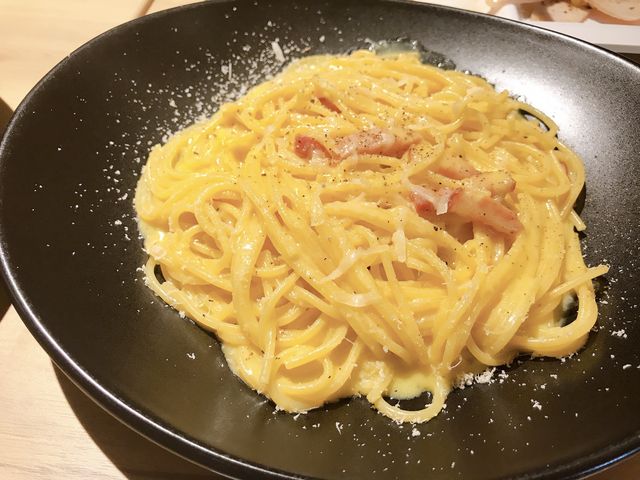 カルボナーラ_亀の井ホテル別府