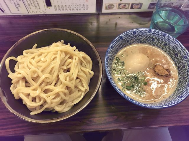三代目つけ麺(大)卵トッピング_夢ノ弥