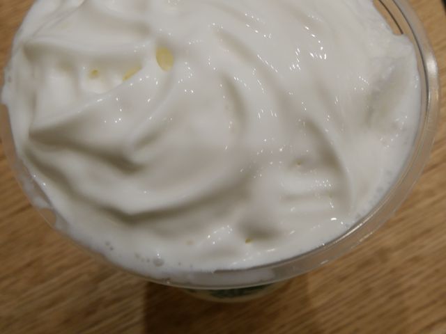 バニラクリームたっぷり_スターバックス・コーヒー アピタ静岡店