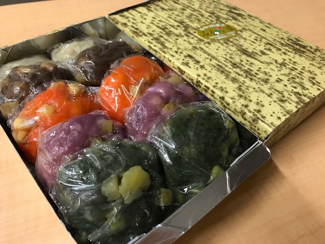 カラフルな芋饅頭_みかく屋
