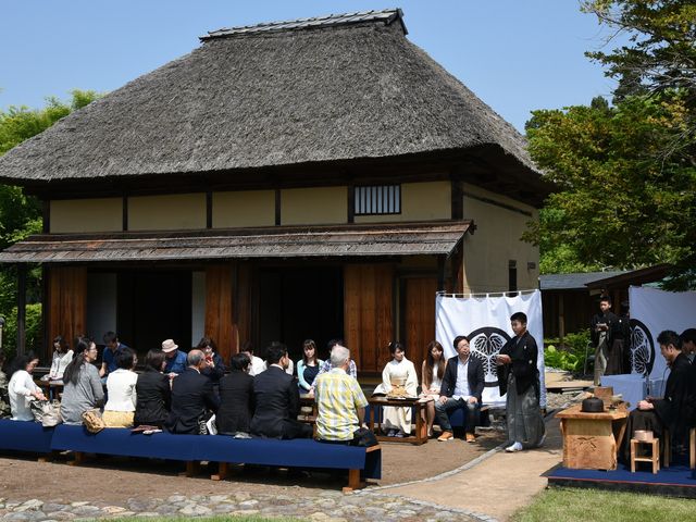 一茶館でのお茶会_歴史公園 信州高山 一茶ゆかりの里 一茶館