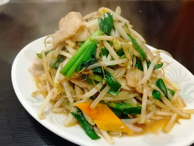肉ニラ炒め_珍來総本店直営・草加駅前店