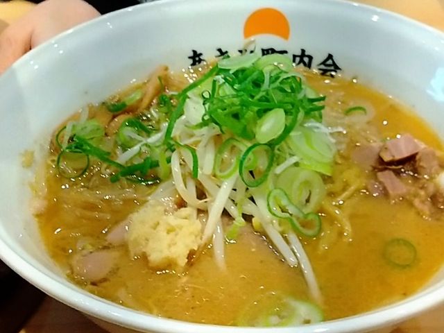看板ラーメンの味噌ラーメン_あさひ町内会
