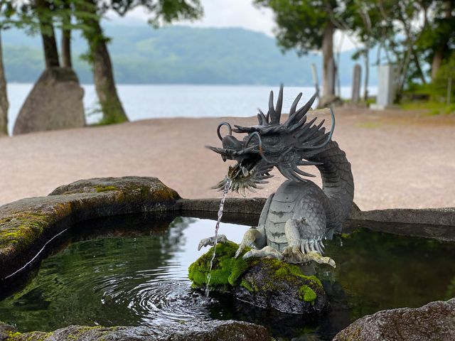 赤城神社の手水舎_Akagi Trip 赤城山を遊ぼう!