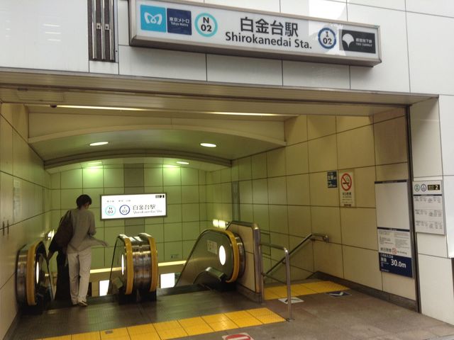 入口もキレイ_都営三田線 白金台駅