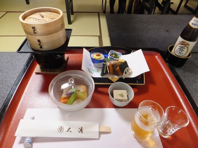 精進料理コースの前菜_大清