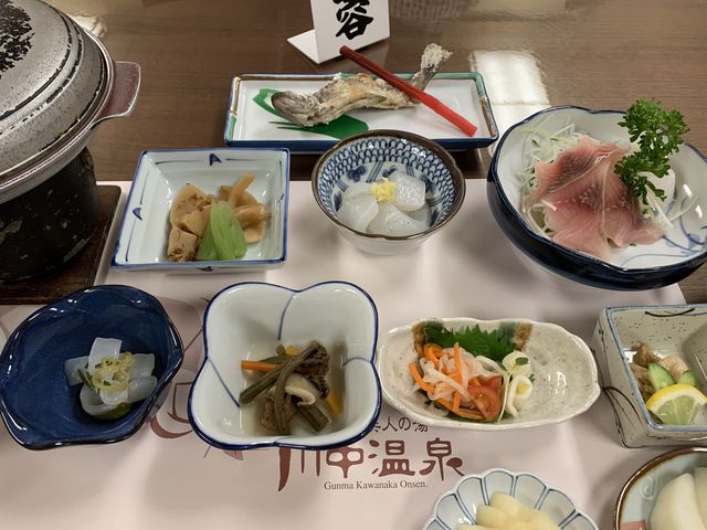 夕食_川中温泉