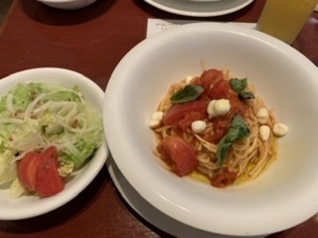 パスタ硬い_イタリアン・トマト 西武新宿駅店(ITALIAN TOMATO)