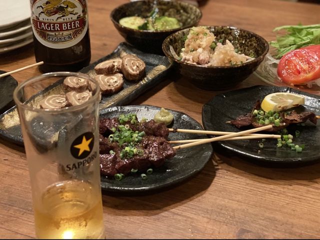 串は一本から注文出来るのも○_やきとり酒場 BARD 増泉